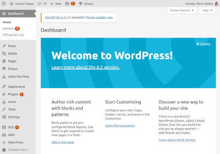 WordPress CMS